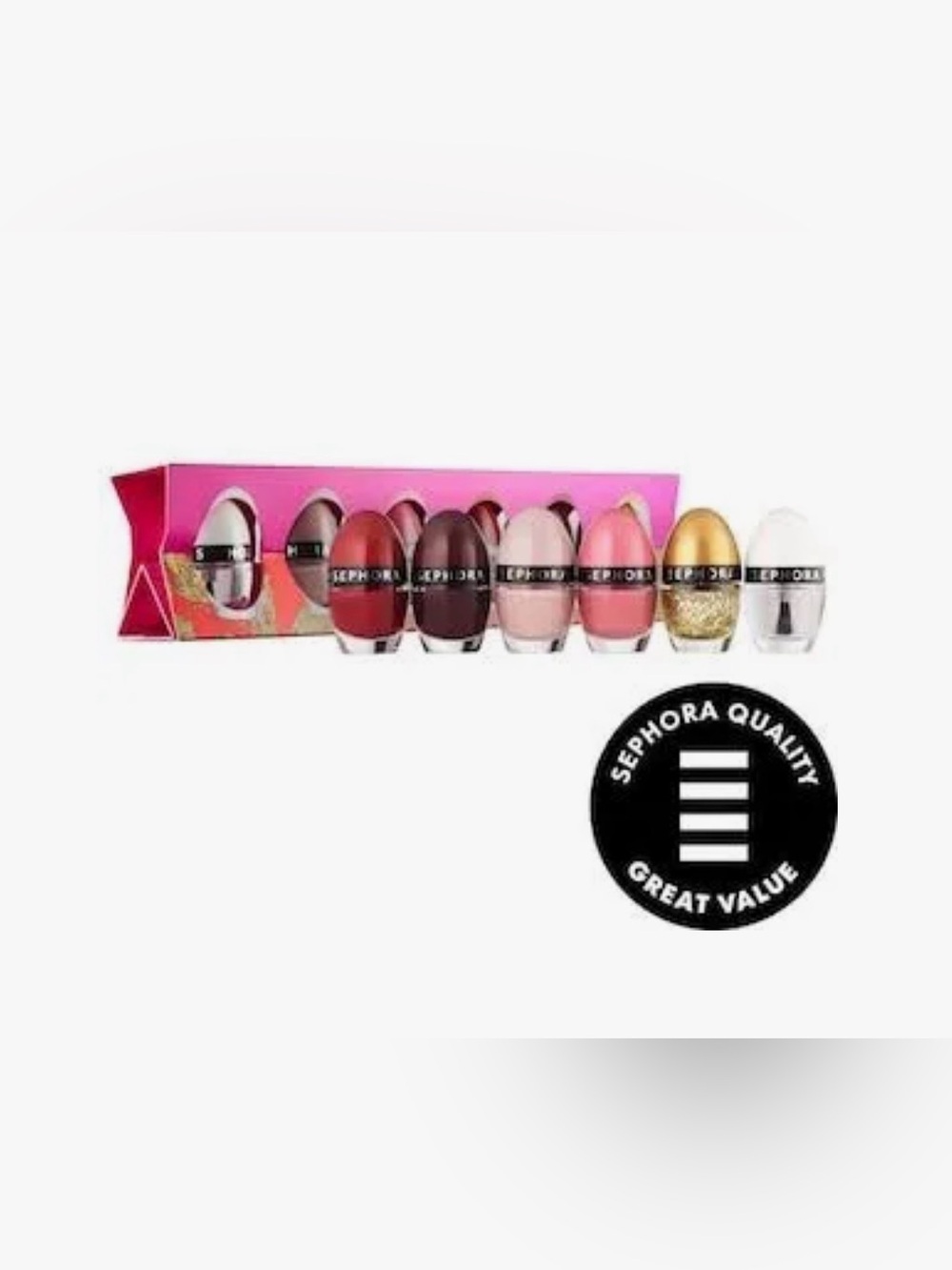 Sephora mini nail polish set